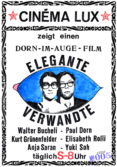 Film-Flyer Elegante Verwandte