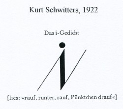 i-Gedicht (Kurt Schwitters, 1922)